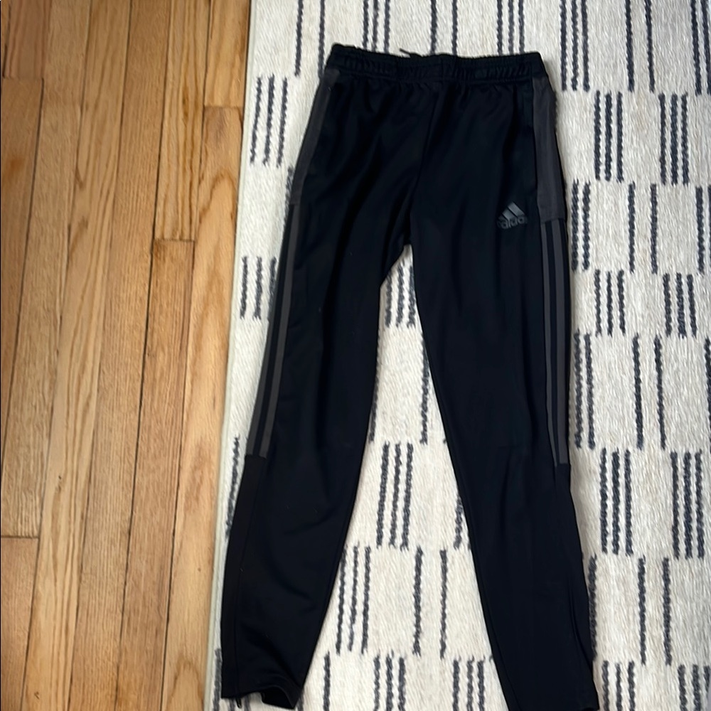 Adidas Kids Black Track Pants